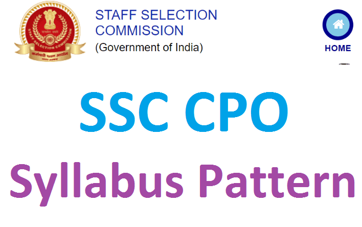 SSC CPO syllabus