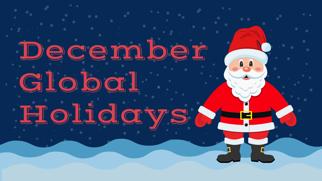 December global holidays